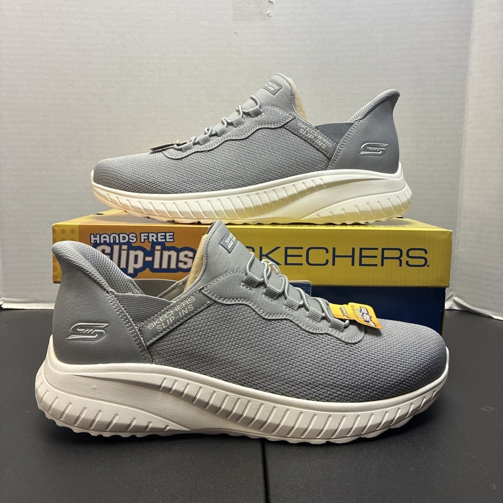 Skechers Men's Hands Free Slip-ins Bobs Squad Chaos-Daily Hype Sneaker Sz 10 NIB